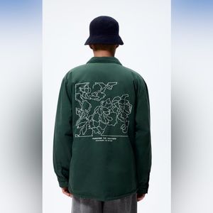 ZARA padded overshirt